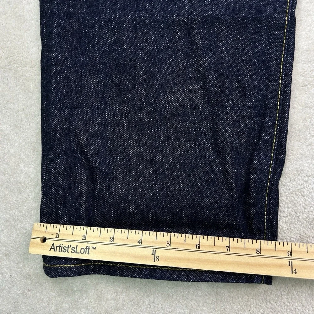 Madewell Straight Leg Jeans Men 36x32 Japanese Selvedge Denim Nihon Menpu Indigo
